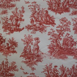 TOILE DE JOUY C/ROJO