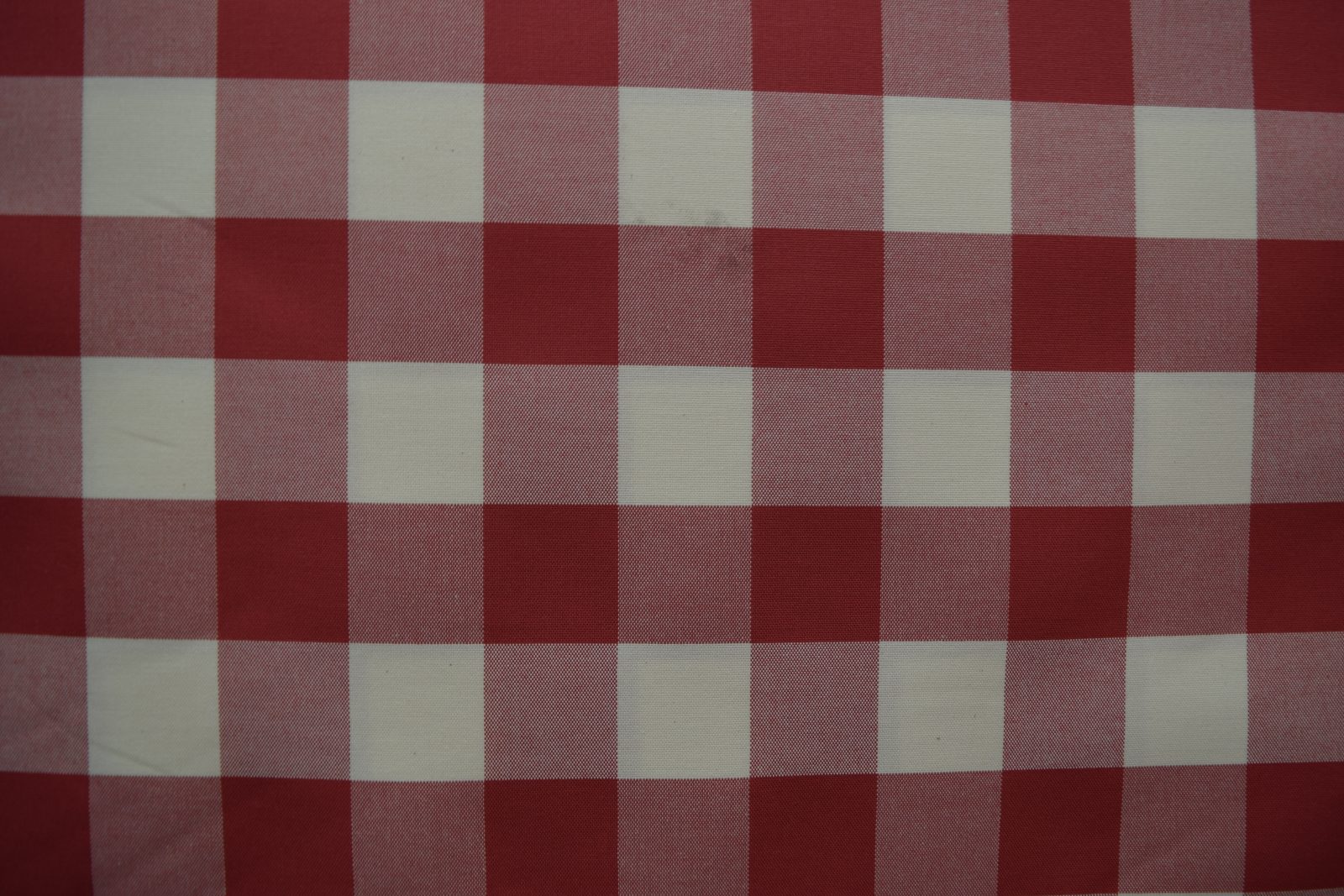 tela cuadro grande blanco rojo 100 algodon lucio