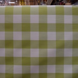 tela cuadro grande calpe verde pistacho 100 algodon lucio