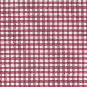 tela cuadro pequeño blanco rojo 100 algodon calpe 18 lucio