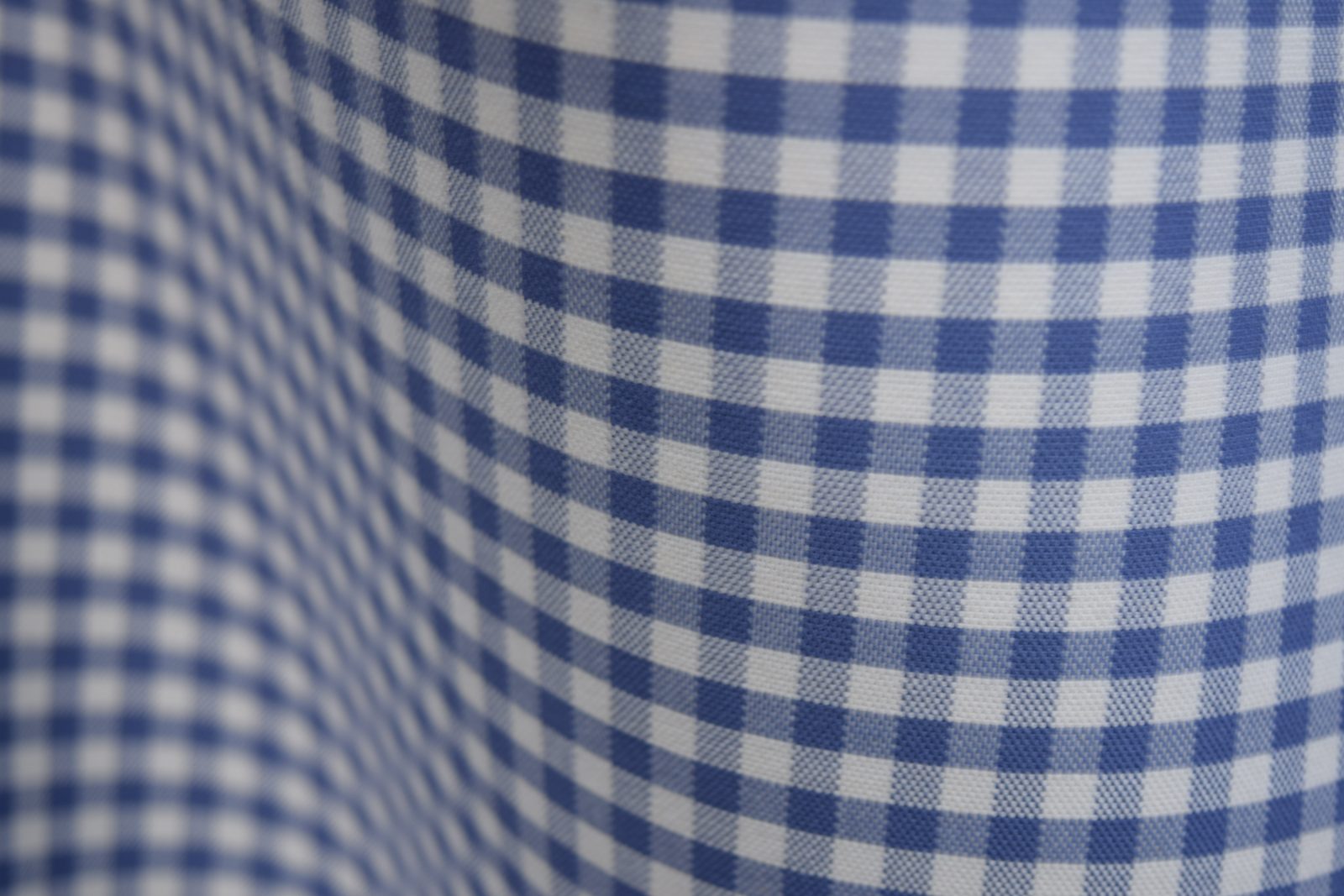 tela cuadros blanco azul algodon 100 calpe 8 detalle lucio