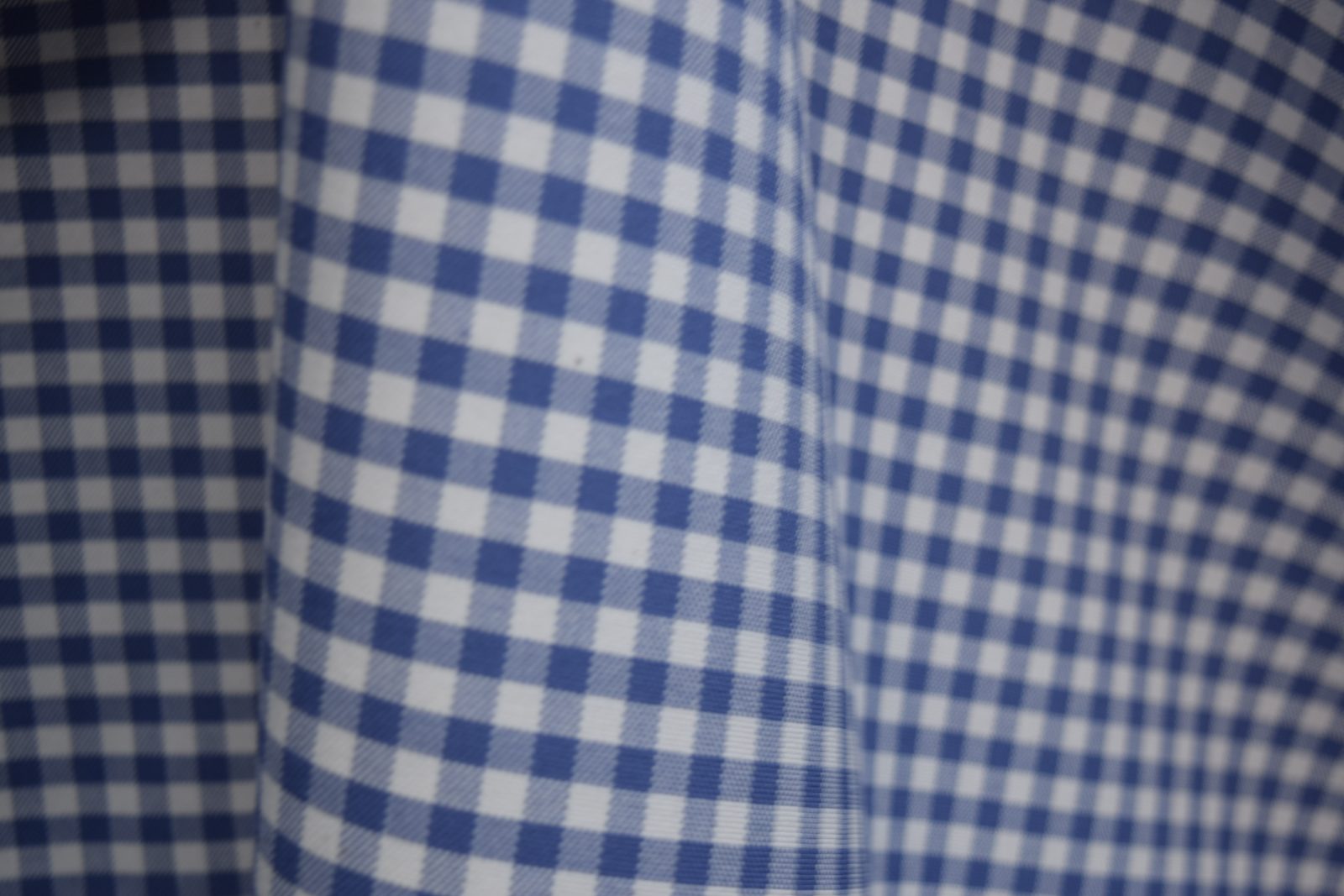 tela cuadros blanco azul algodon 100 calpe 8 pliegue lucio