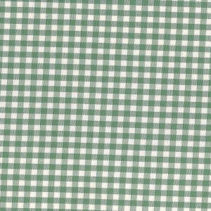 tela cuadros pequeños verde blanco algodon 100 calpe 58 lucio