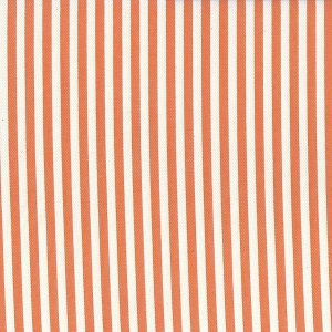 tela raya fina naranja blanco 100 algodon calpe 49 lucio