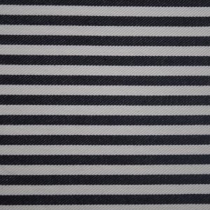 tela rayas blanco negro 100 algodon lucio