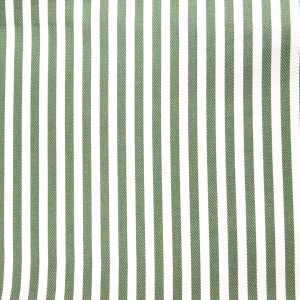 tela rayas blanco verde algodon 100 lucio