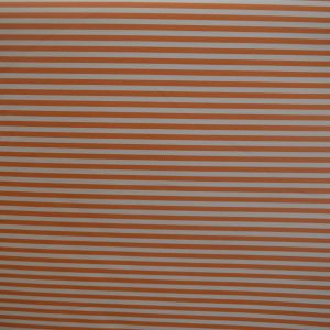 tela rayas naranja blanco 100 algodon lucio