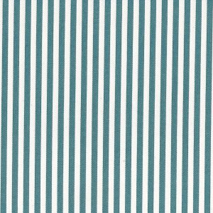 tela rayas pequeña blanco turquesa 100 algodon calpe 4 lucio