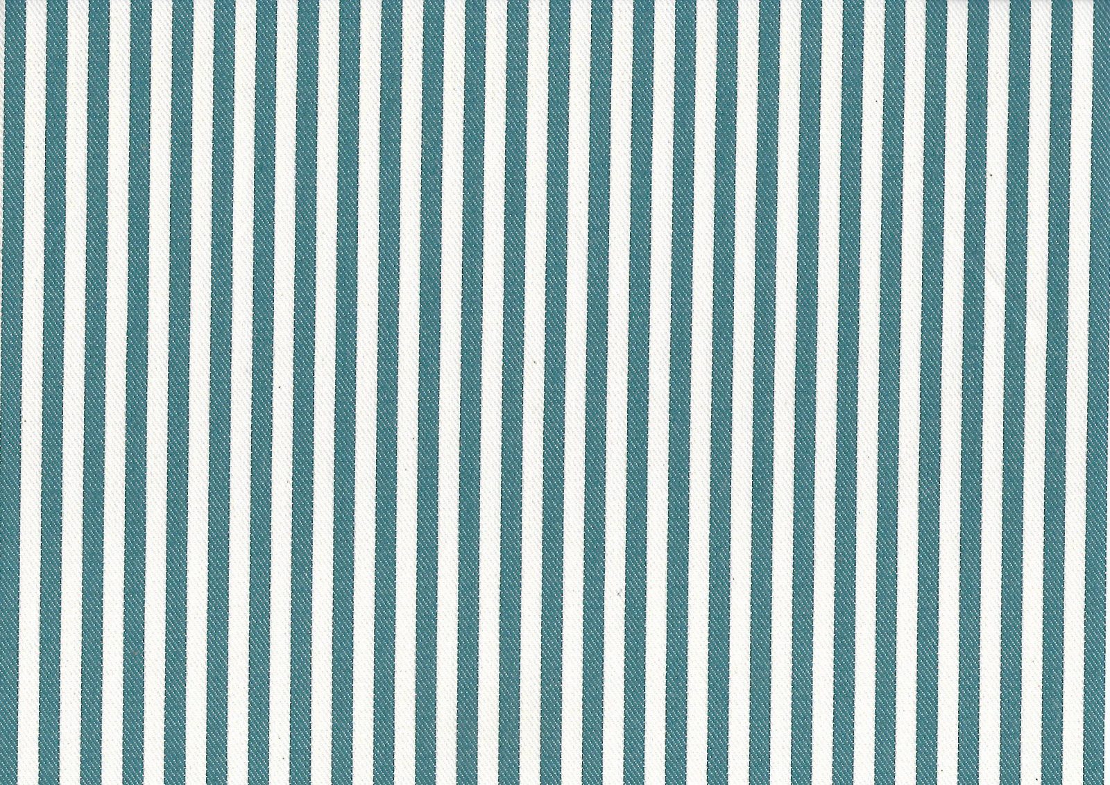 tela rayas pequeña blanco turquesa 100 algodon calpe 4 lucio