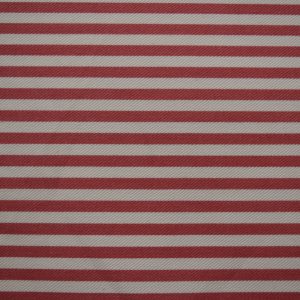 tela rayas rojo blanco 100 algodon lucio