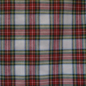 CUADRO ESCOCÉS BLANCO C/3