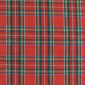 CUADRO ESCOCÉS ROJO C/3