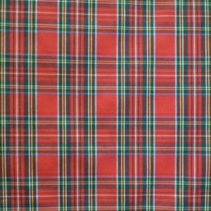 CUADRO ESCOCÉS ROJO C/2