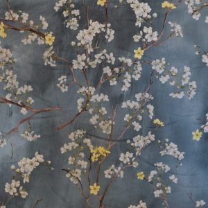 FLOR ALMENDRO TURQUESA