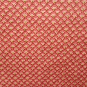 tela 100 algodon rosa estampada crestas flor lucio