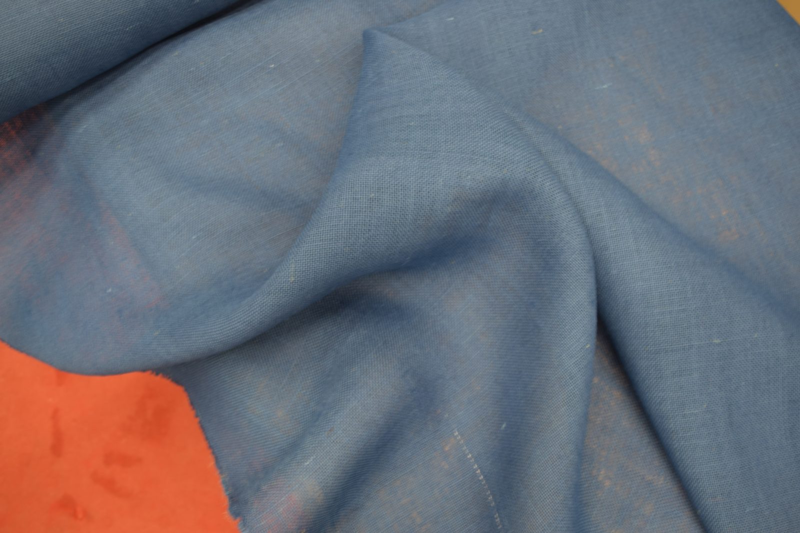 tela arpillera azul pastel 100 yute lucio