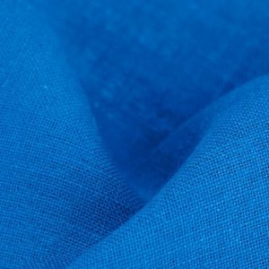 tela arpillera azul vibrante yute 100 145cm lucio