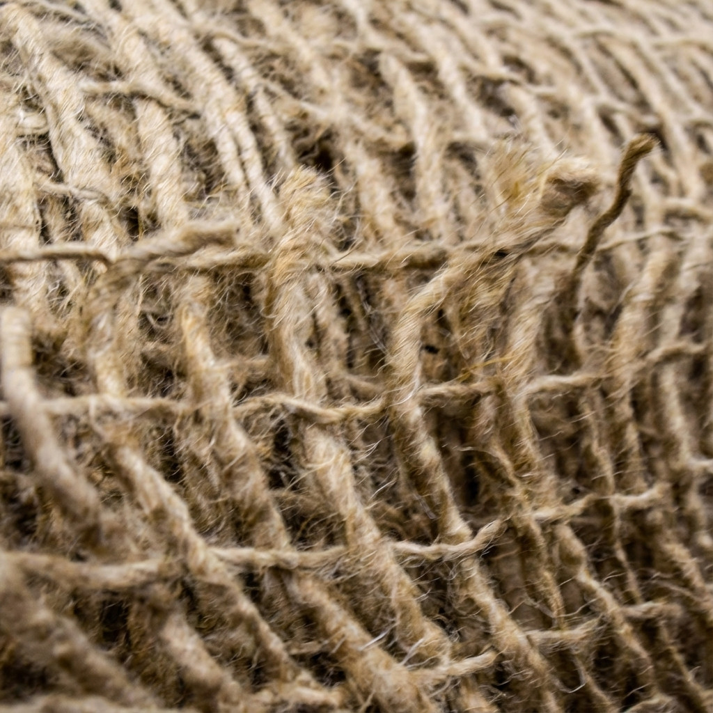 tela arpillera red media yute natural fibra natural lucio