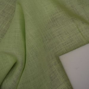 tela arpillera verde claro 100 yute lucio