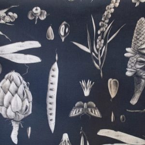 tela blanco negro algodon 100 semillas lucio