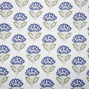 tela cresta marino algodon 100 florales lucio