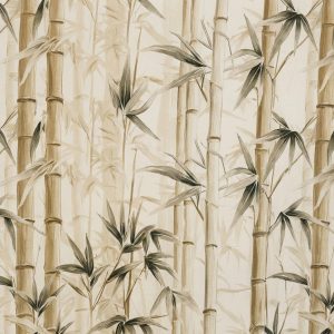 tela estampados bambu beige 100 algodon lucio