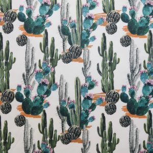 tela estampados florales 100 algodon cactus lucio