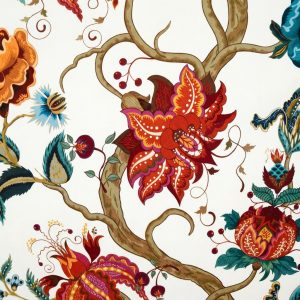 tela estampados florales 100 algodon guzmania lucio