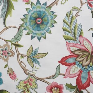 tela estampados florales 50 algodon 50 poliester azahar lucio