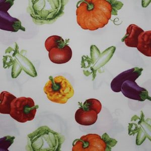 tela estampados frutales 50 algodon 50 poliester hortalizas lucio