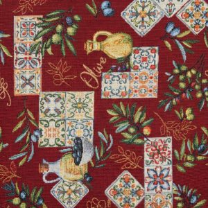 tela estampados frutales oil 100 algodon lucio