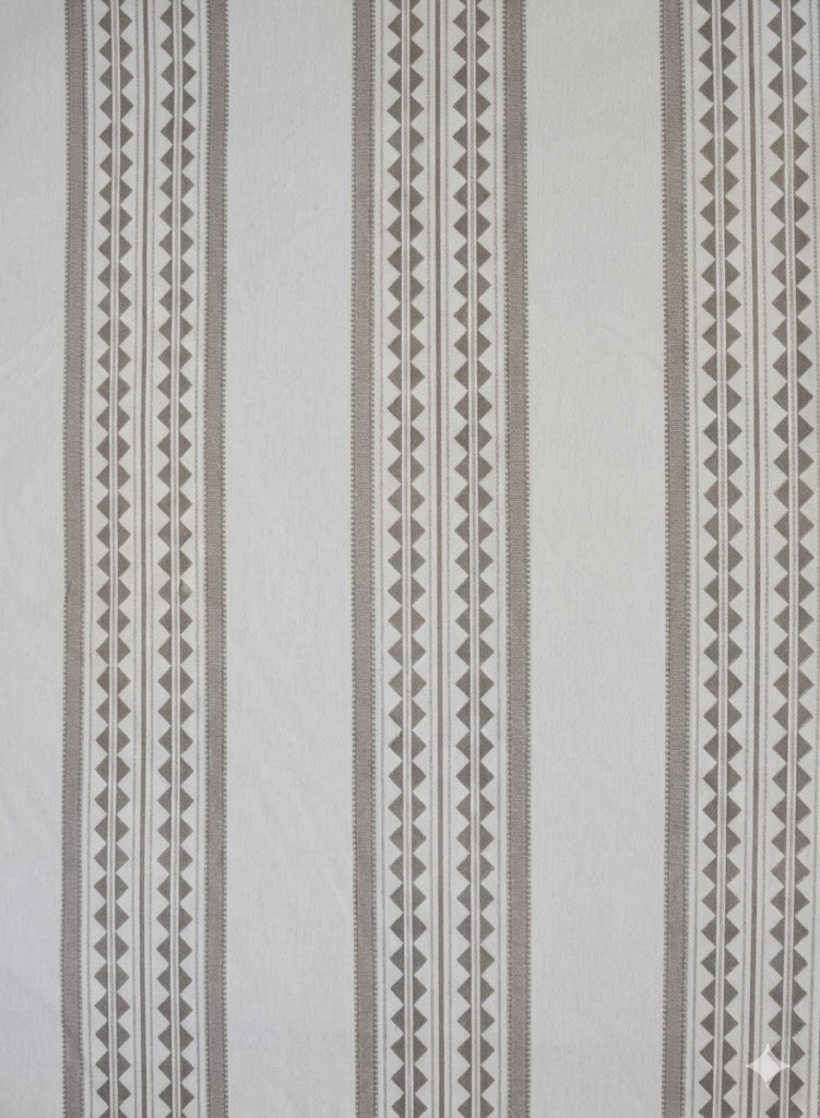 tela geometrica beige algodon lino greca lucio