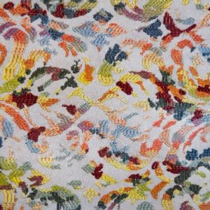 tela multicolor geometrica poliester algodon ditresia lucio