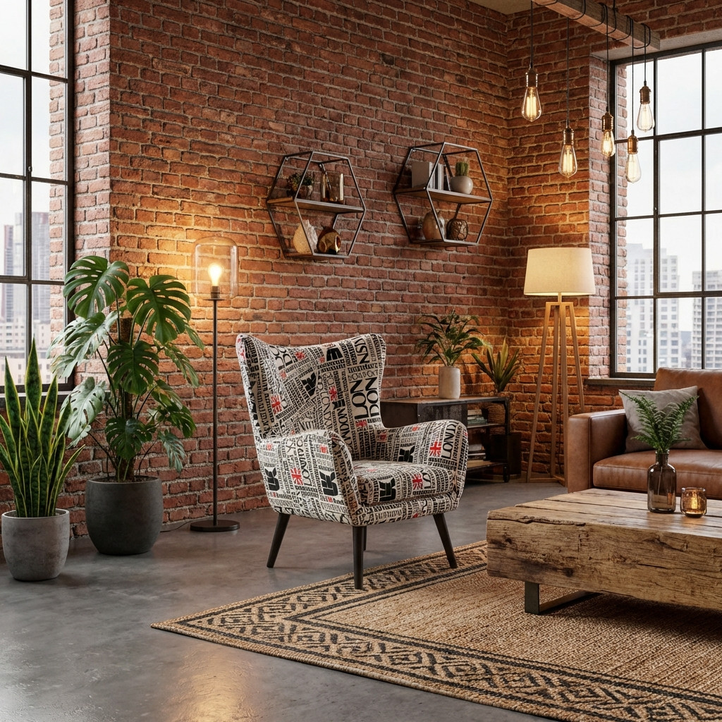 tela estampada periodico londres composicion 100 poliester lucio