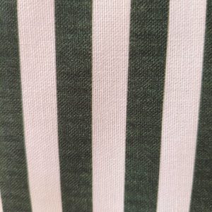 tela rayas blanco verde algodon 100 jaipur detalle lucio