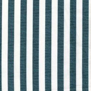 tela rayas balnco turquesa algodon 100 jaipur lucio