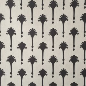 tela estampada lagrima marron algodon lino viscosa poliester portada lucio