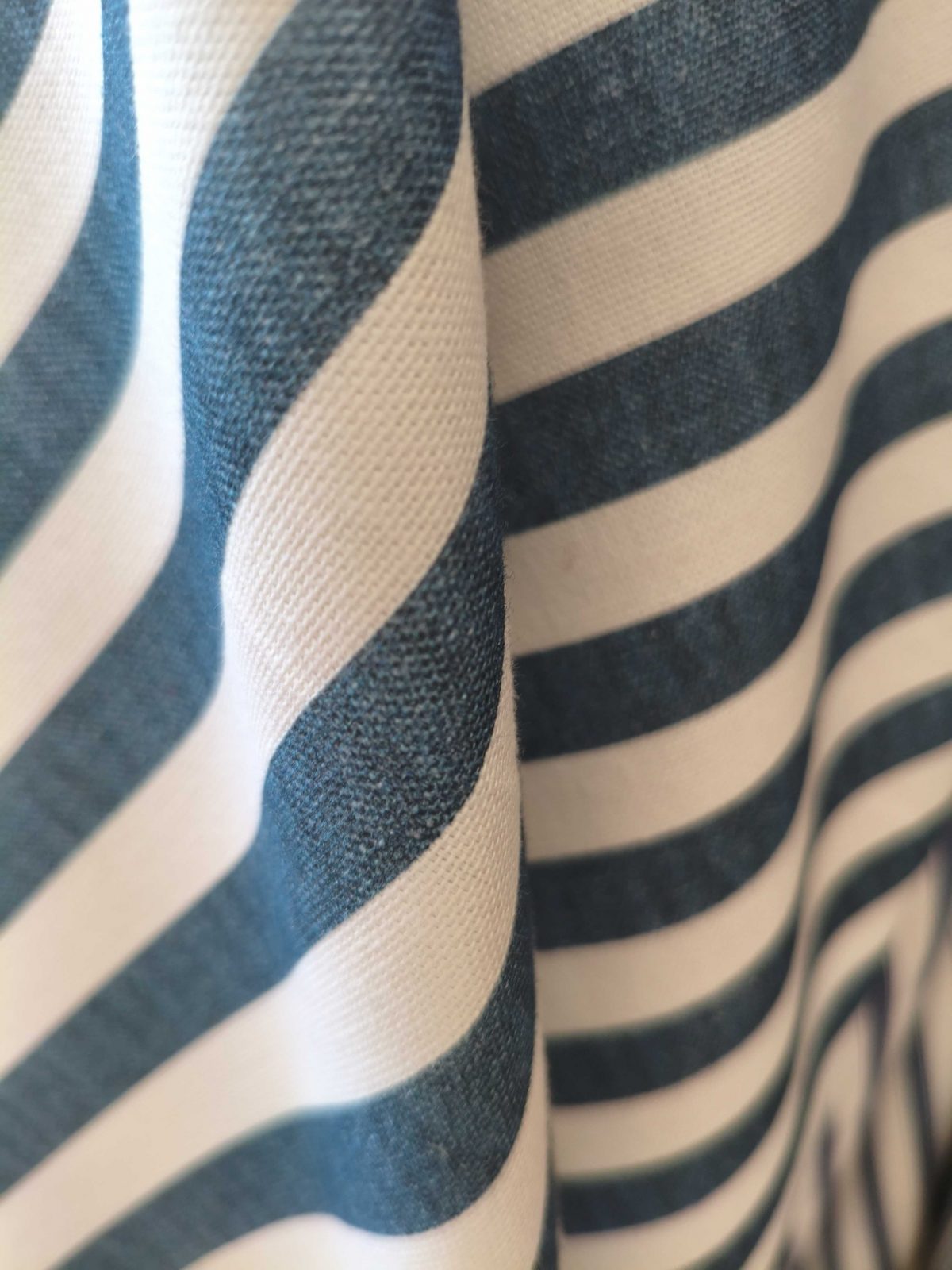 tela rayas blanco turquesa algodon 100 jaipur listas pliegue lucio