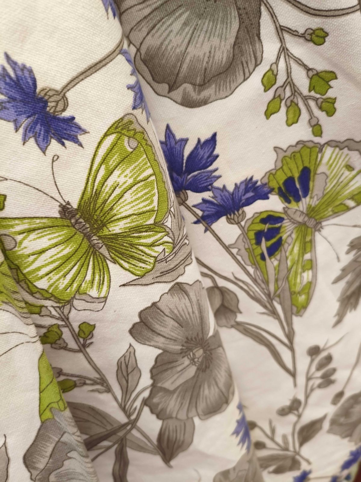 tela estampada algodon 100 manizales verde pliegue lucio