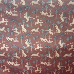 tela estampada multicolor algodon 100 unicornios lucio