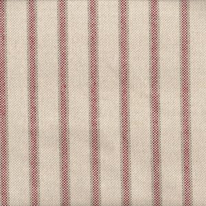 tela rayas rojo 90 algodon 10 poliester duero lucio