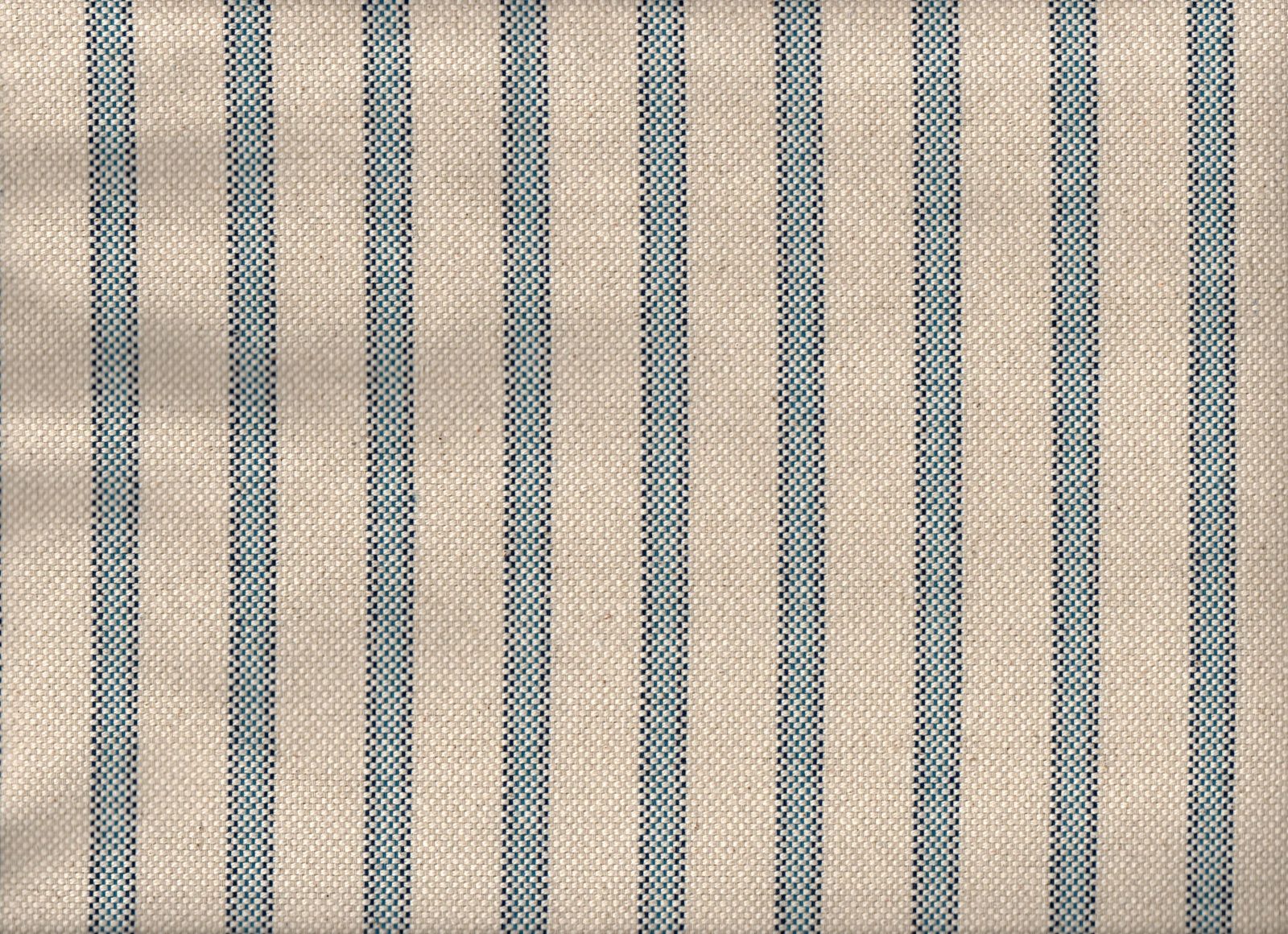 tela rayas turquesa 90 algodon 10 poliester duero lucio