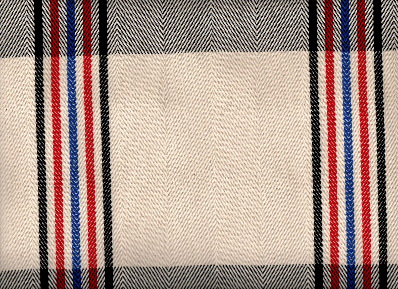 Lona de rayas clásica multicolor – ancho 80 cm