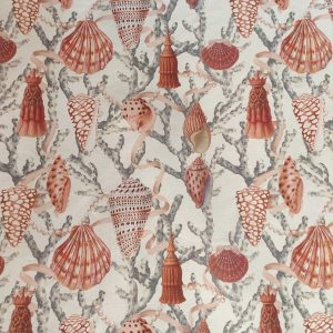 tela estampada caracola 100 algodon lucio