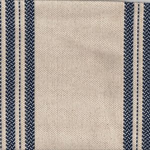 Tela albarracín rayas azul marino y crudo – ancho 280 cm