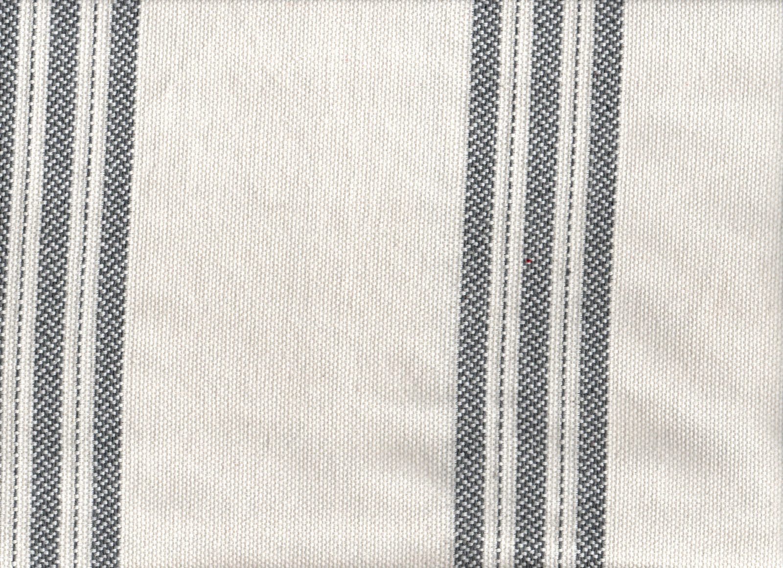 Tela toscana rayas gris y blanco hueso – ancho 280 cm